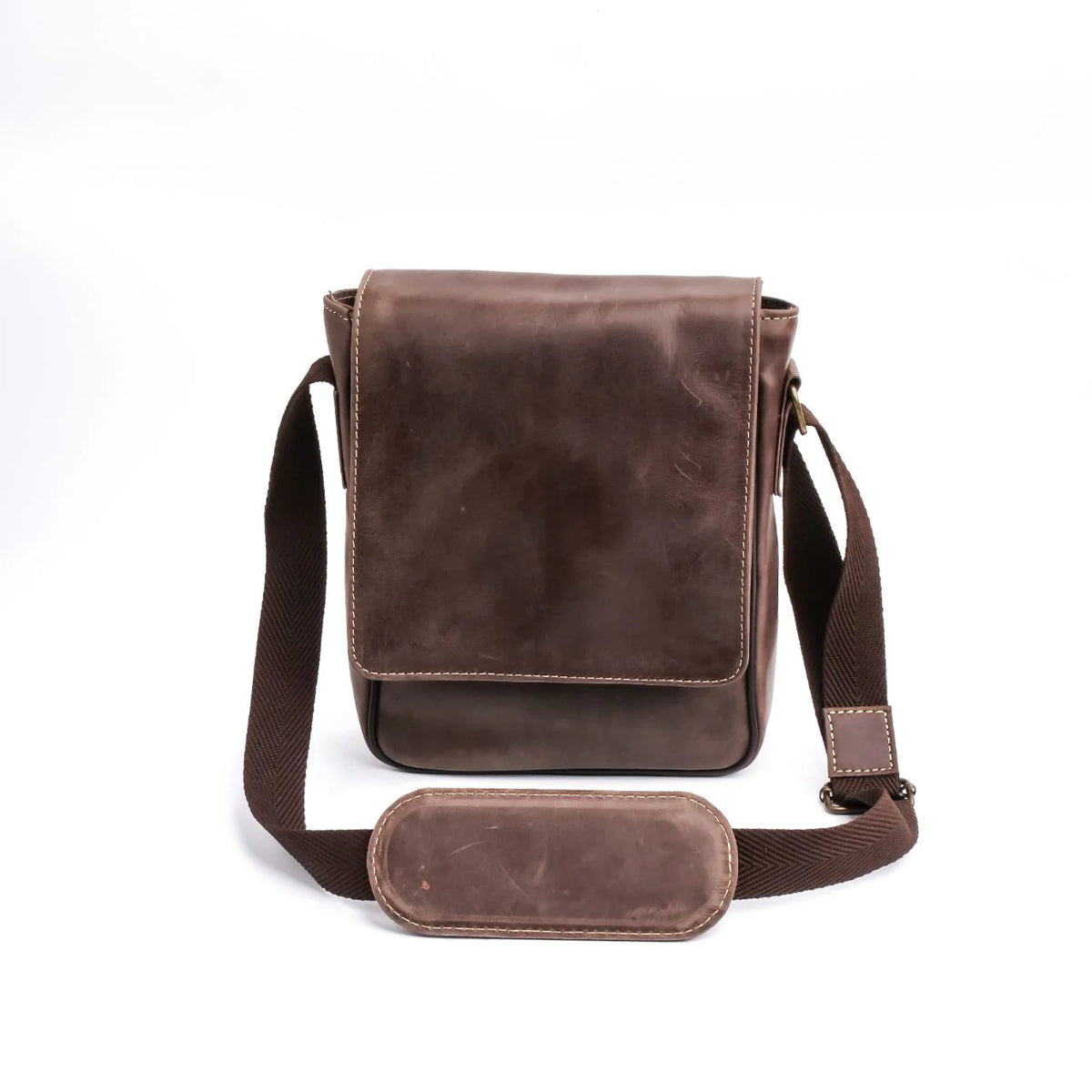 Crossbody Organizer Vintage Pure Leather Bag